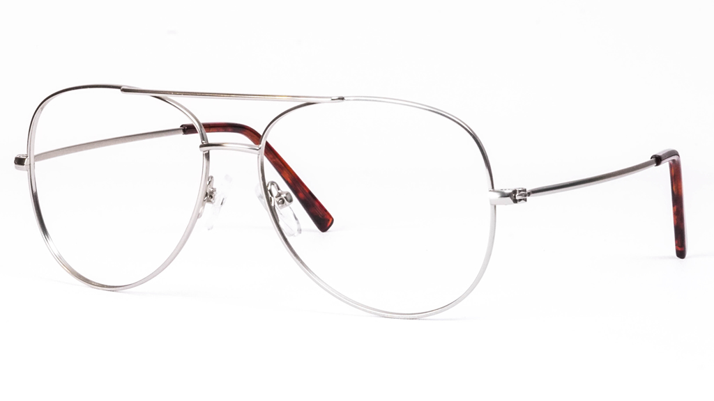 Silver eyeglasses on sale