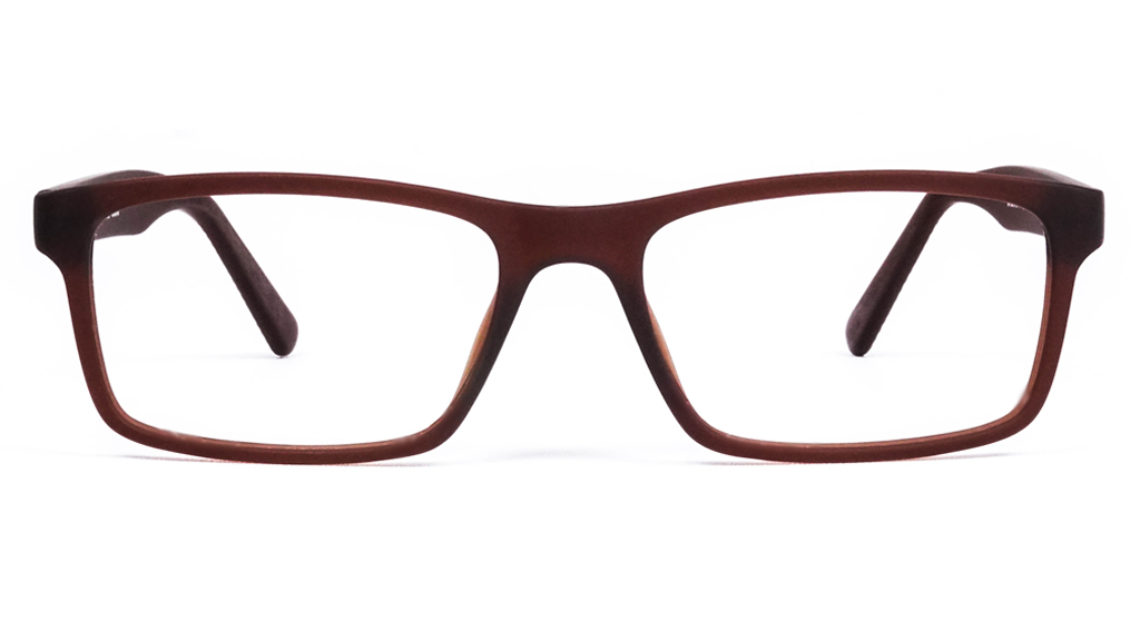 Brown rectangle glasses on sale