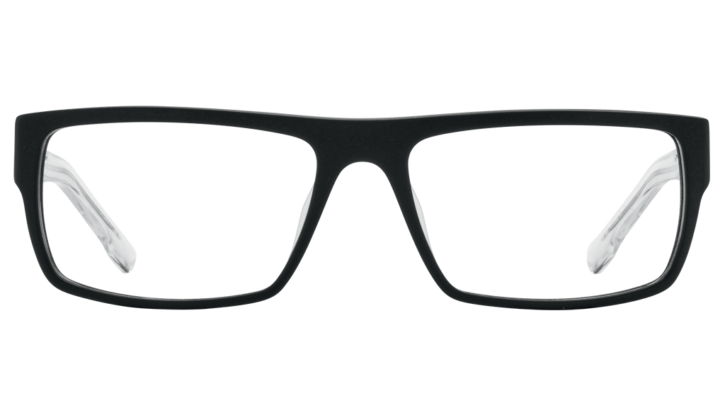 Vaughn Spy+ Glasses Black Crystal | JustGoodGlasses