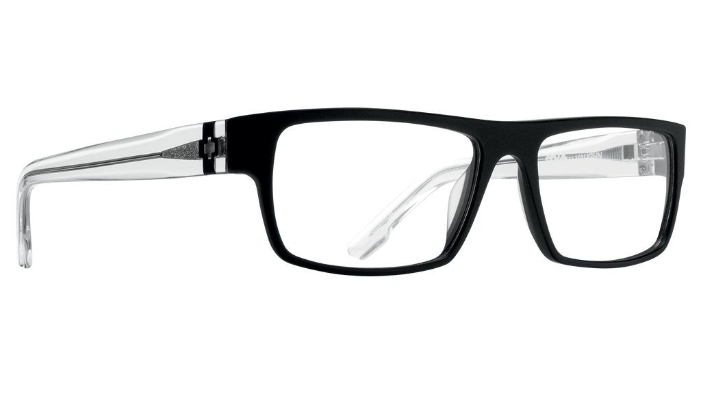 Vaughn Spy+ Glasses Black Crystal | JustGoodGlasses