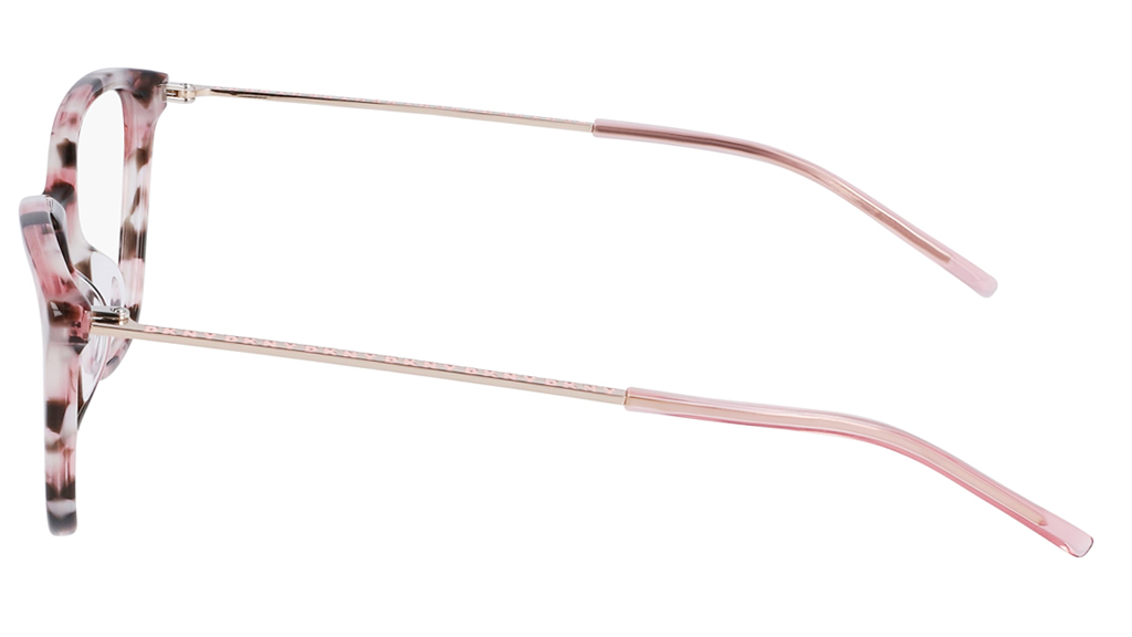 DKNY Women's glasses DK7005, Pink Geometric Plastic Acetate Frame £129